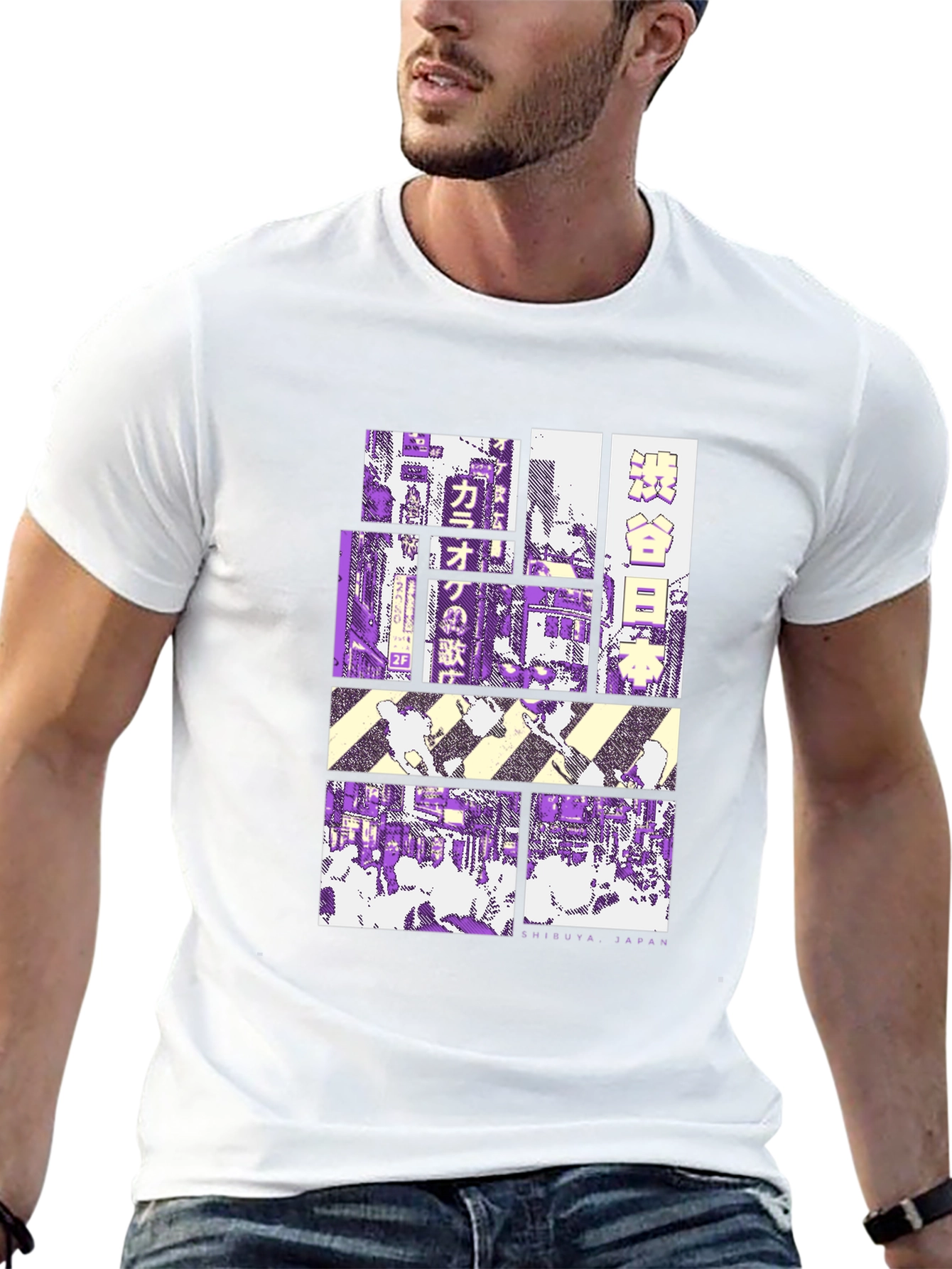 Shibuya Japan Graphic T-Shirt