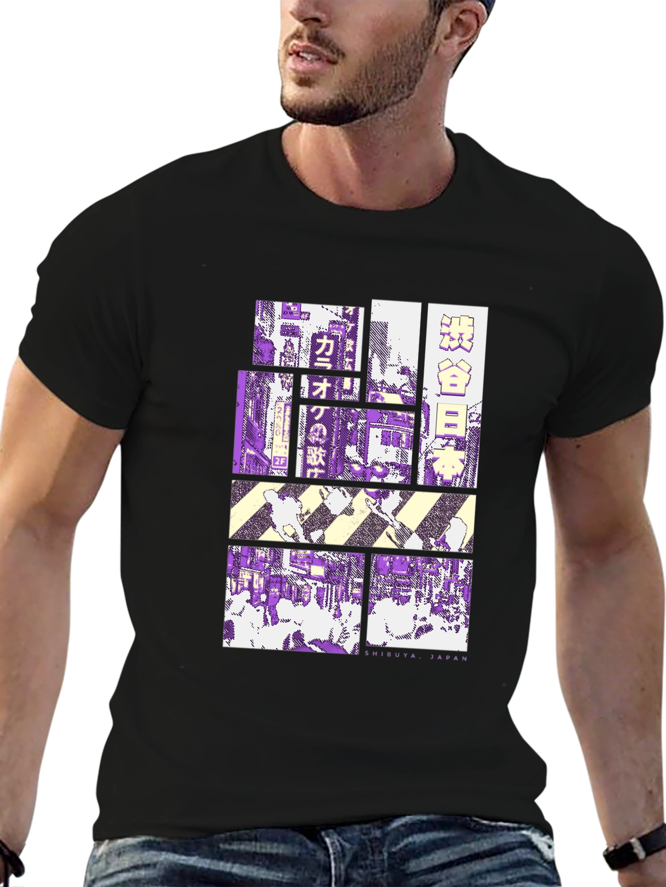 Shibuya Japan Graphic T-Shirt