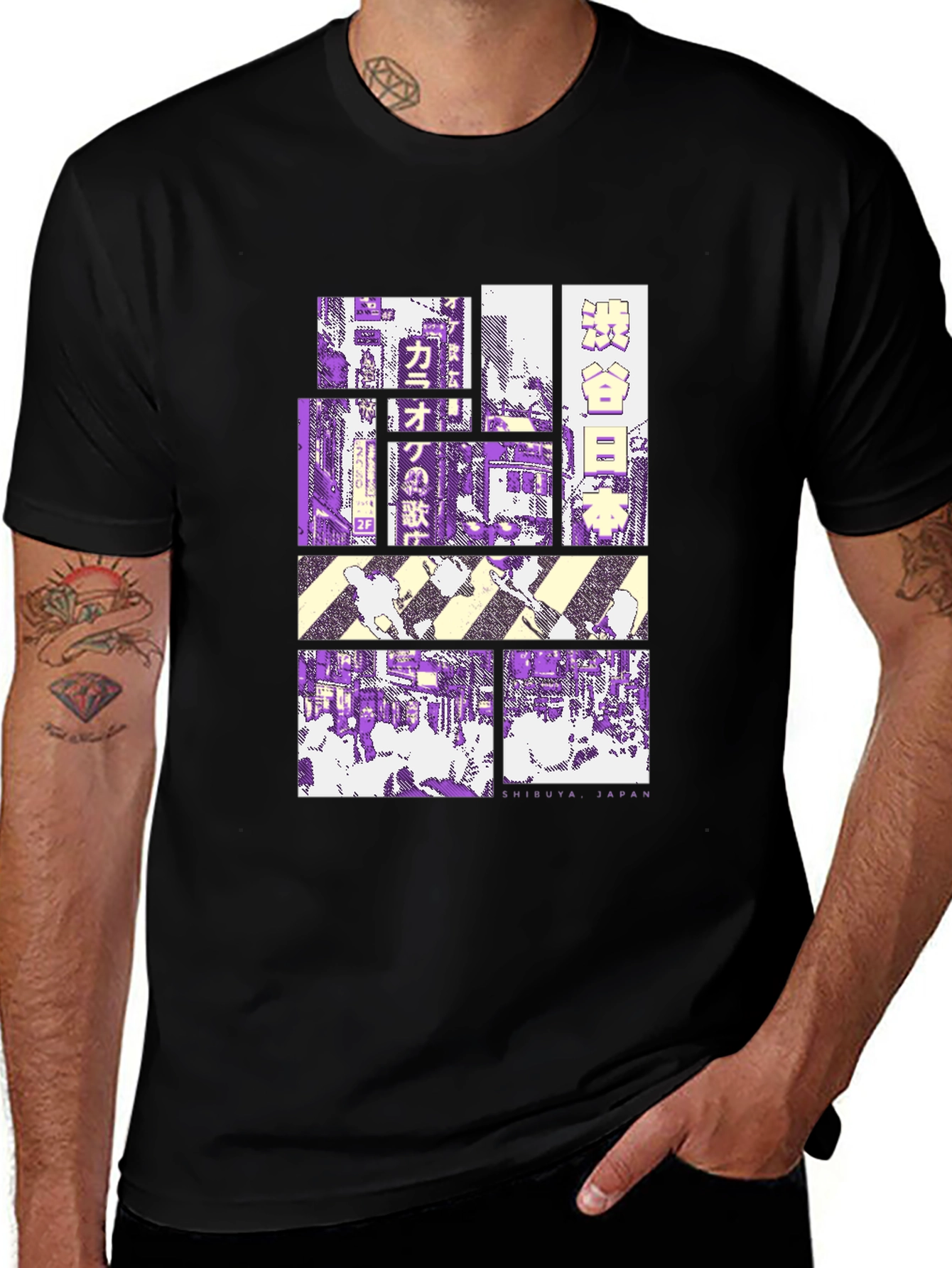 Shibuya Japan Graphic T-Shirt