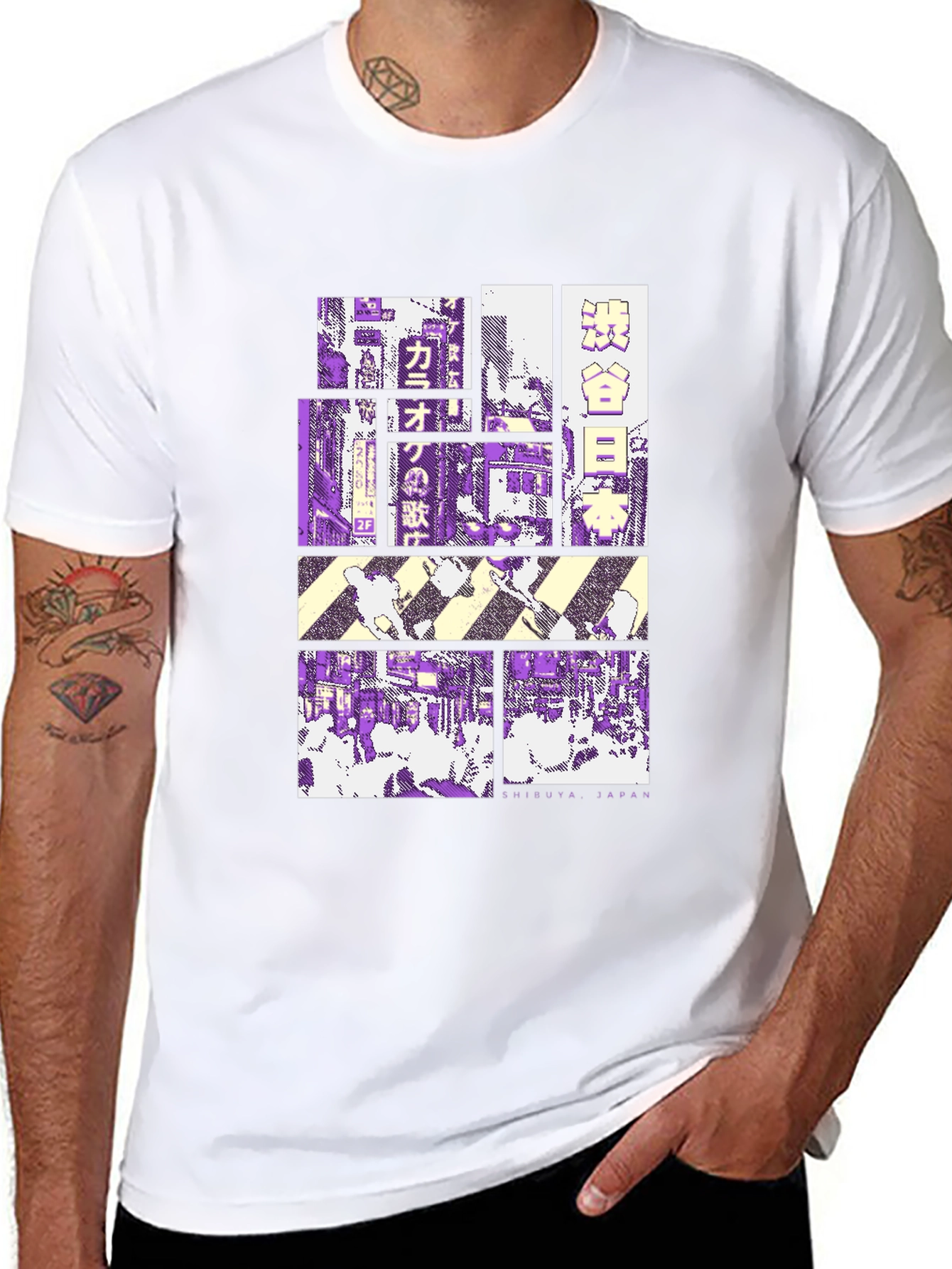 Shibuya Japan Graphic T-Shirt