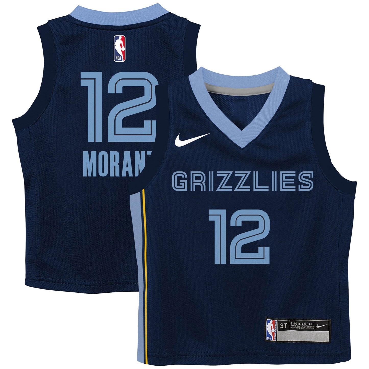 Toddler Memphis Grizzlies Ja Morant Nike Navy Swingman Player Jersey - Icon Edition