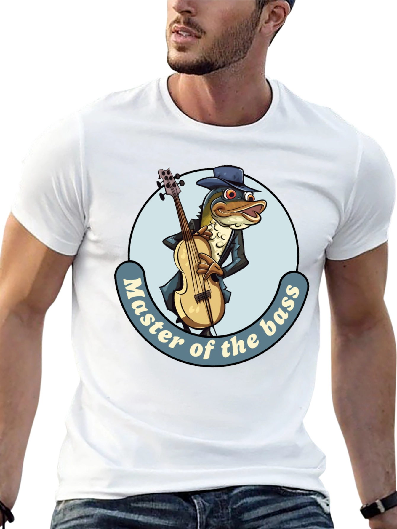 Master of the Bass Funny T-Shirt