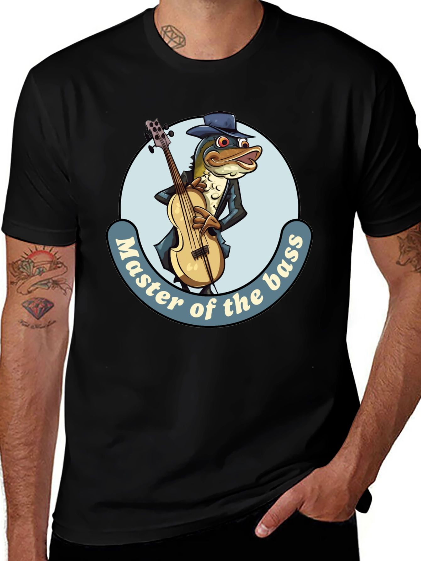 Master of the Bass Funny T-Shirt
