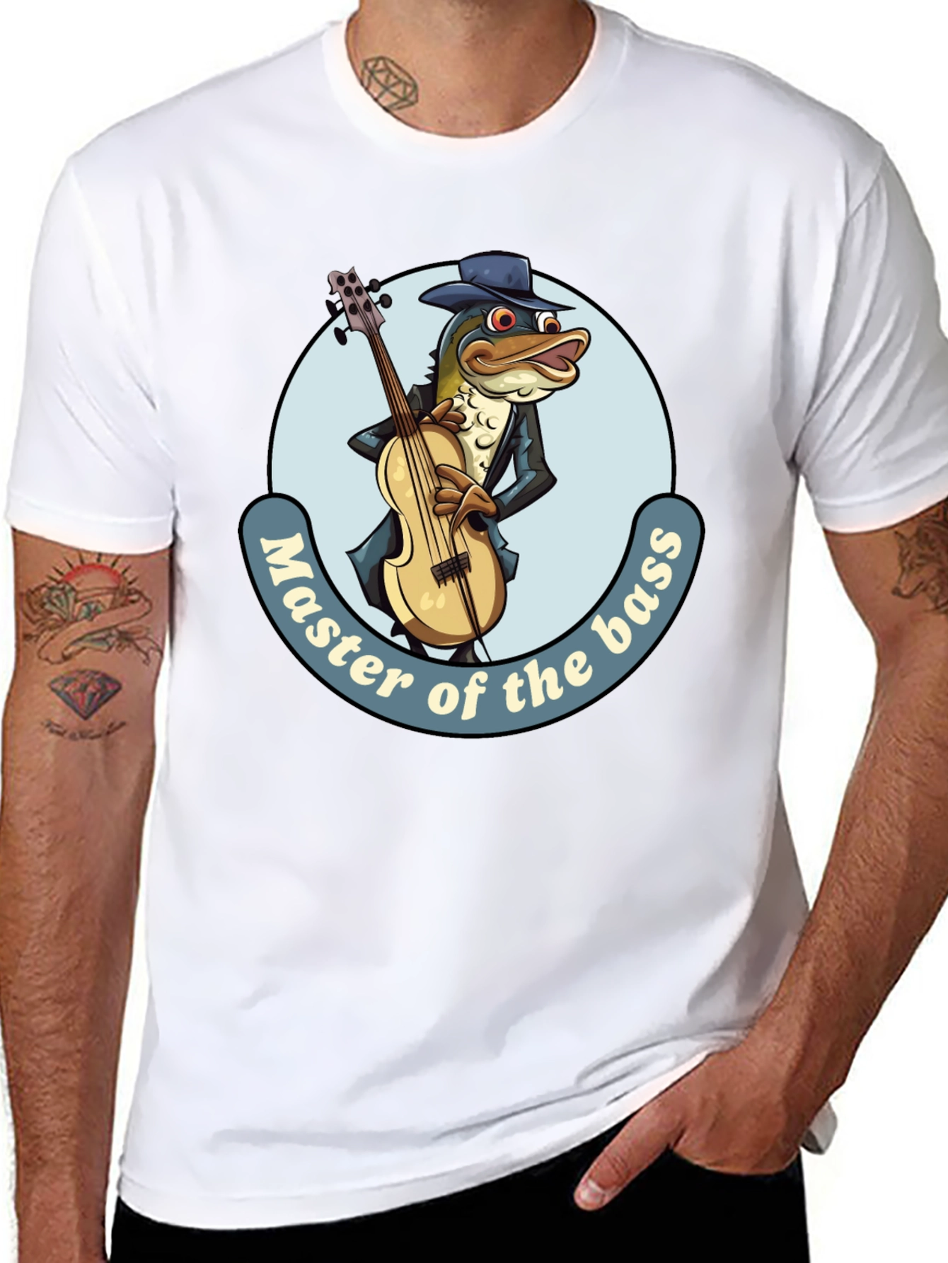 Master of the Bass Funny T-Shirt