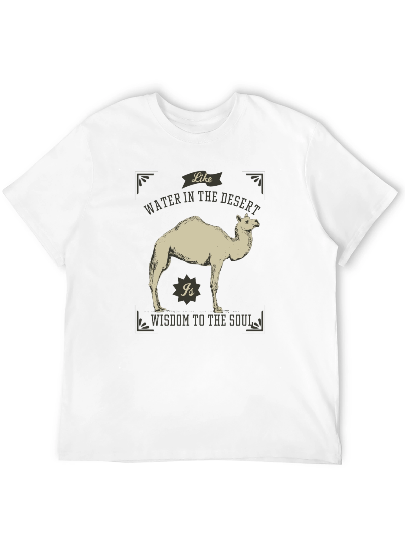 Desert Camel T-Shirt - Wisdom for the Soul