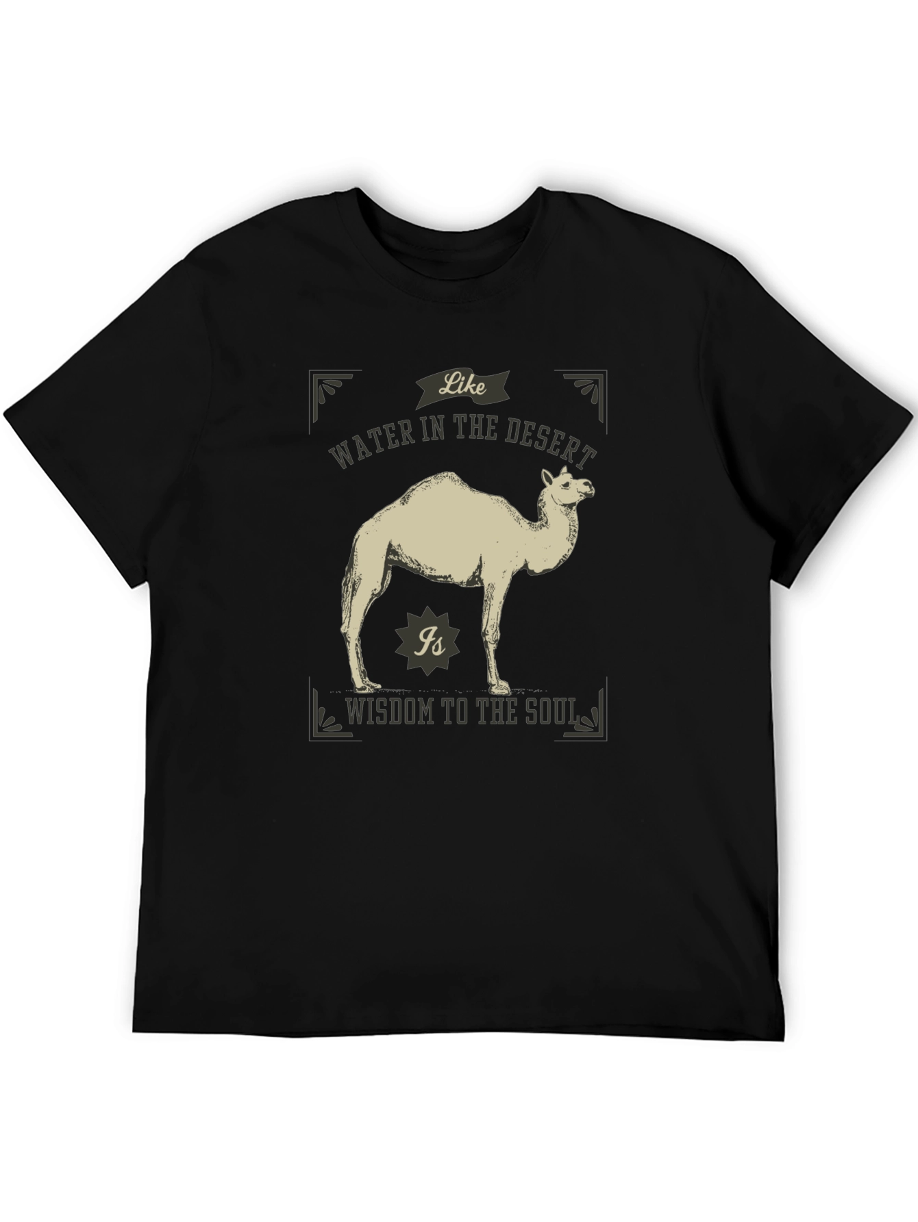 Desert Camel T-Shirt - Wisdom for the Soul