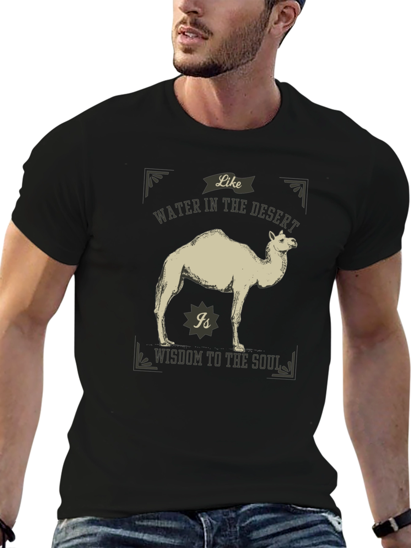 Desert Camel T-Shirt - Wisdom for the Soul