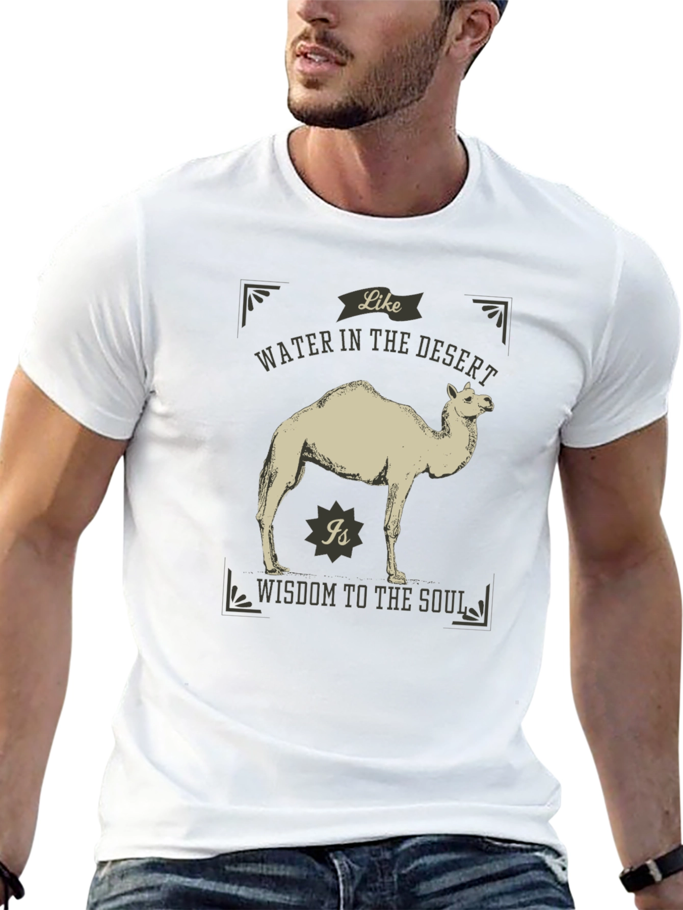 Desert Camel T-Shirt - Wisdom for the Soul