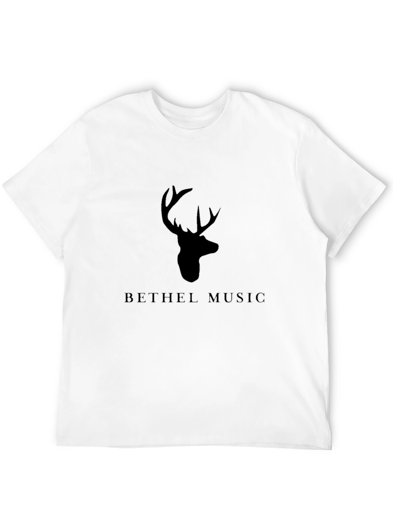 Mens Black Bethel Music Deer Graphic Tee