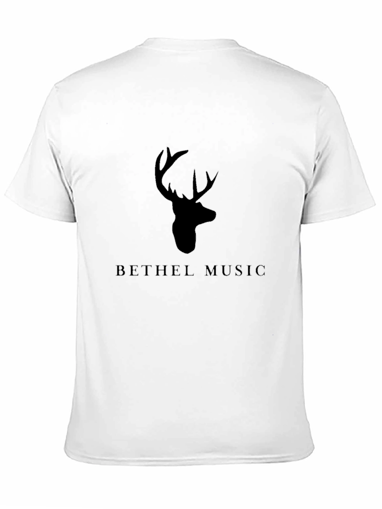 Mens Black Bethel Music Deer Graphic Tee