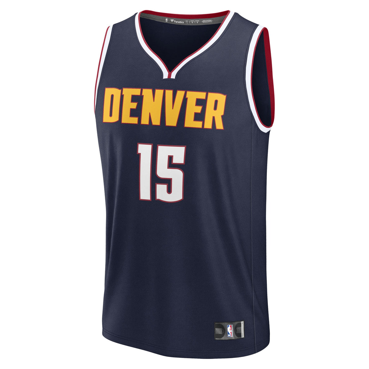 Youth Denver Nuggets Nikola Jokic Fanatics Navy Fast Break Replica Player Jersey - Icon Edition