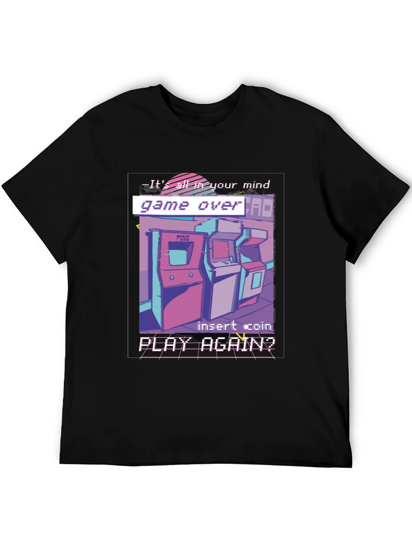 Retro Arcade Game Over T-Shirt
