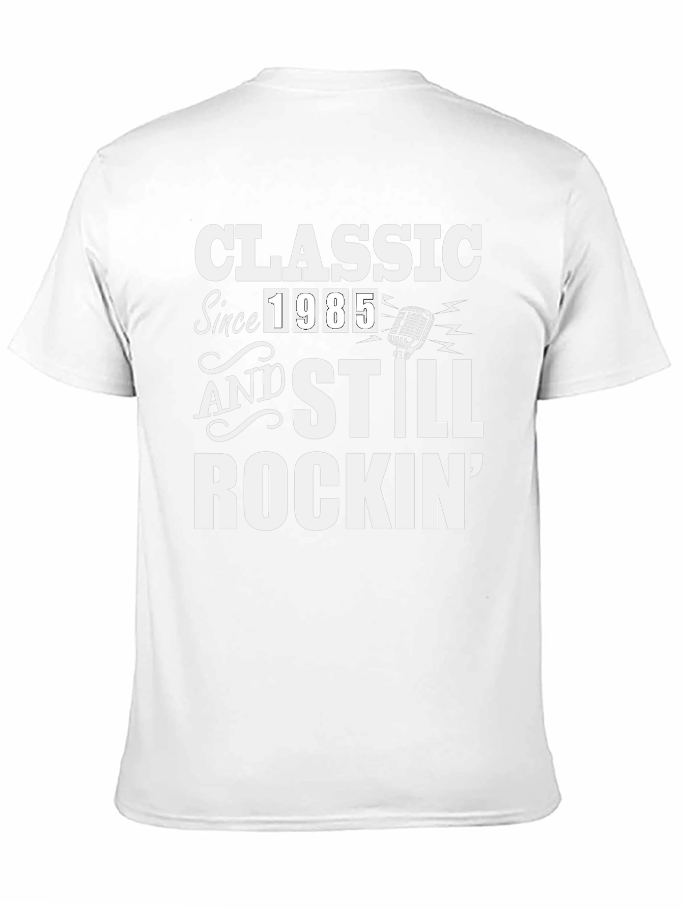 Classic Since 1985 T-Shirt - Rockin Birthday Tee
