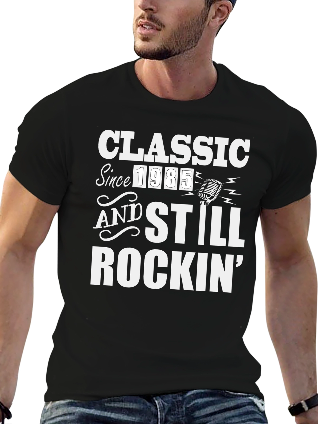 Classic Since 1985 T-Shirt - Rockin Birthday Tee