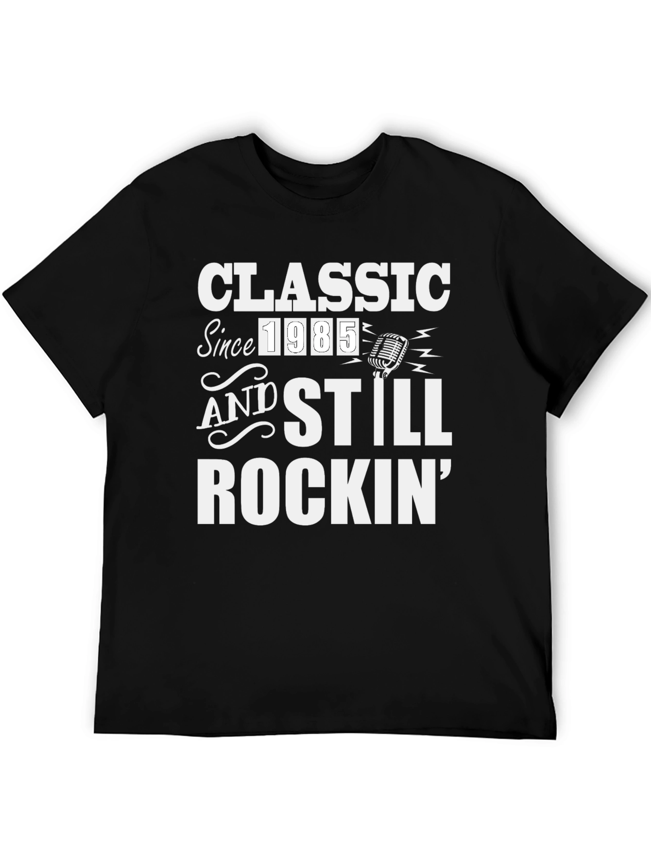 Classic Since 1985 T-Shirt - Rockin Birthday Tee