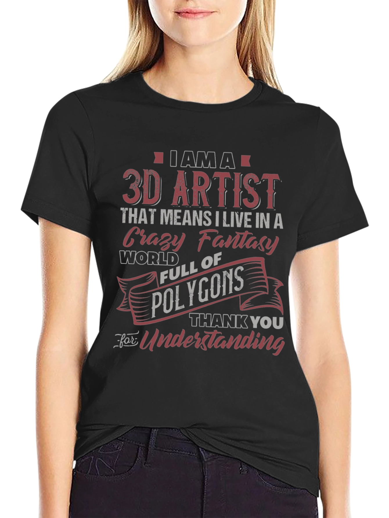 3D Artist Crazy Fantasy World T-Shirt