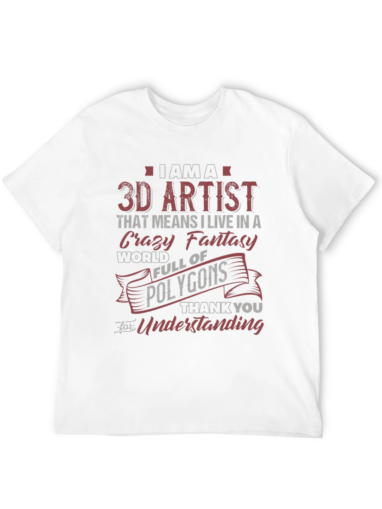 3D Artist Crazy Fantasy World T-Shirt