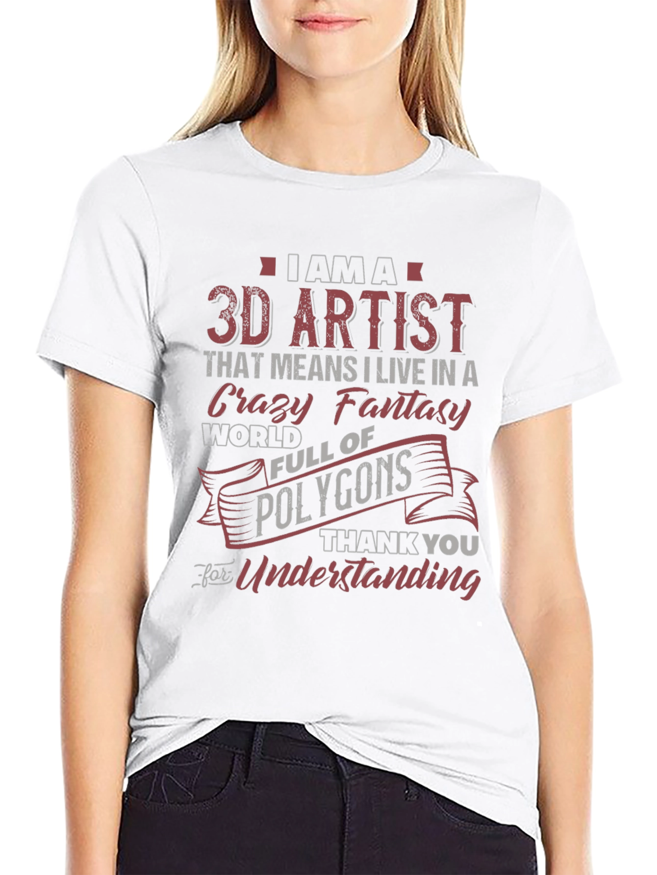 3D Artist Crazy Fantasy World T-Shirt