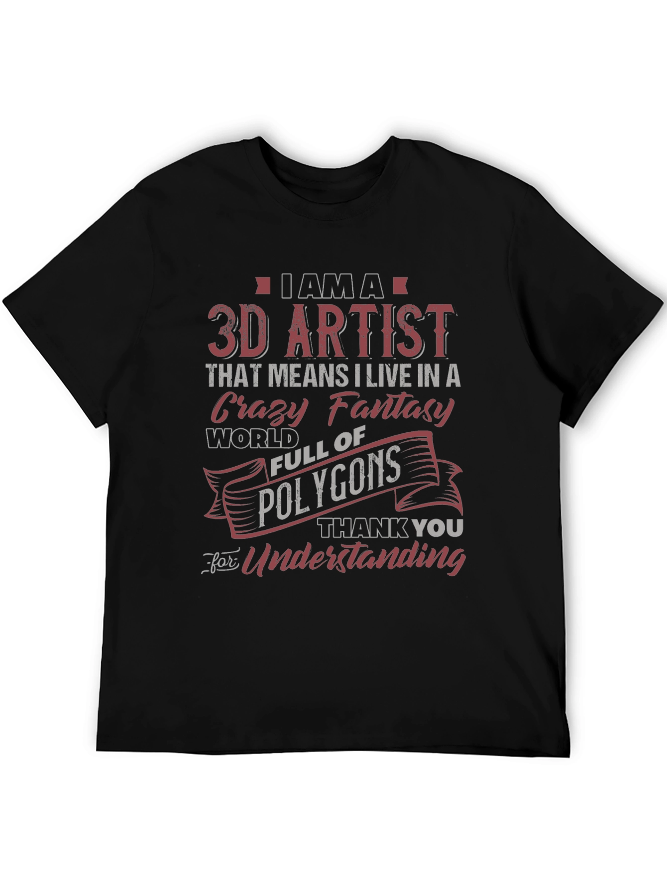 3D Artist Crazy Fantasy World T-Shirt