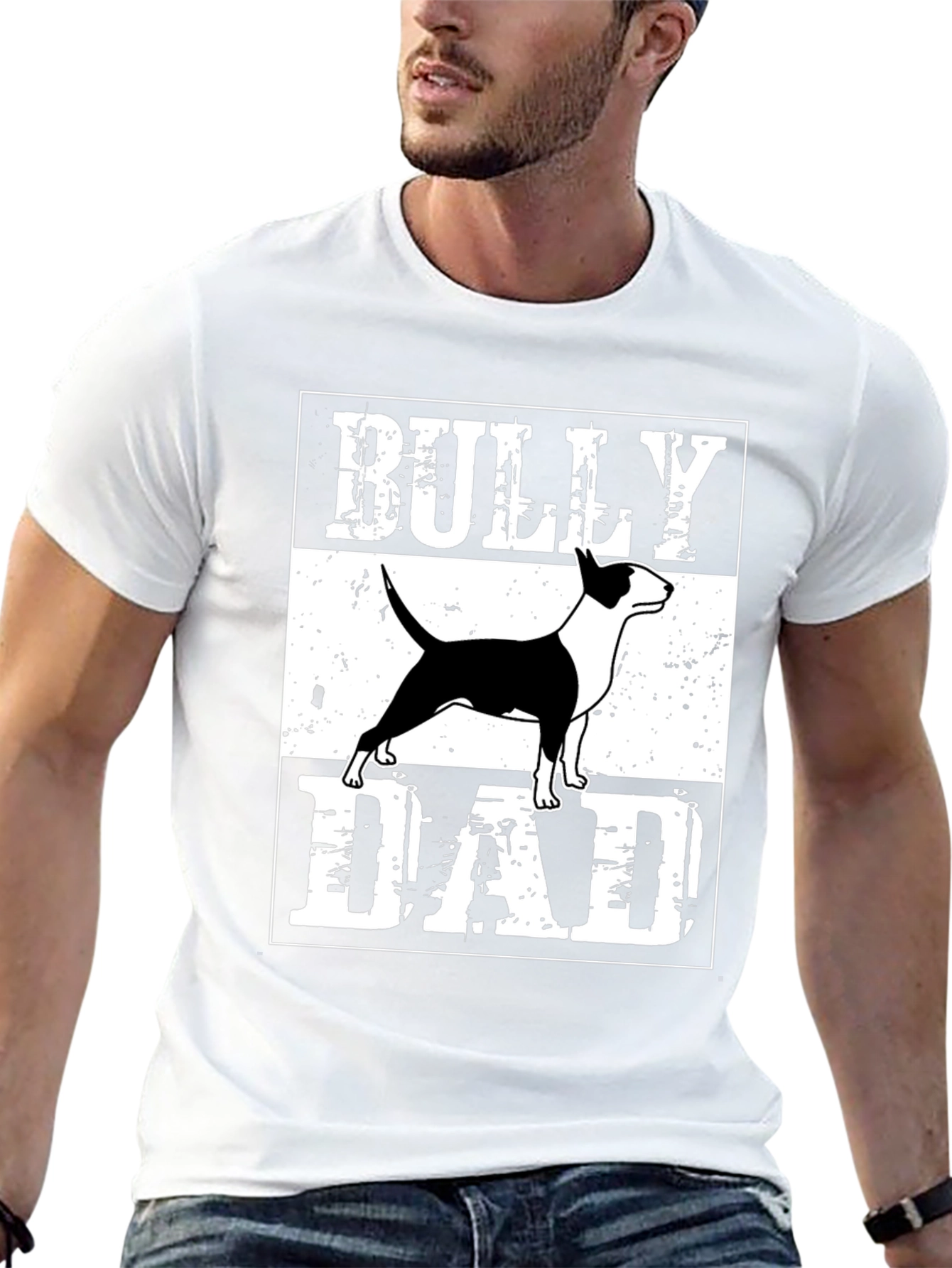 Bully Dad Graphic T-Shirt - Black