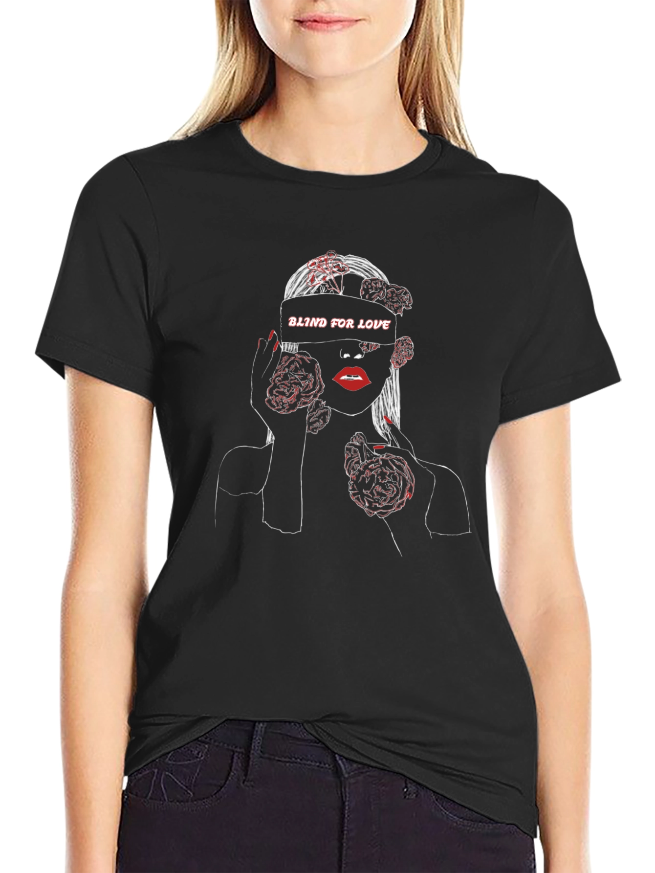 Blind for Love Graphic Tee