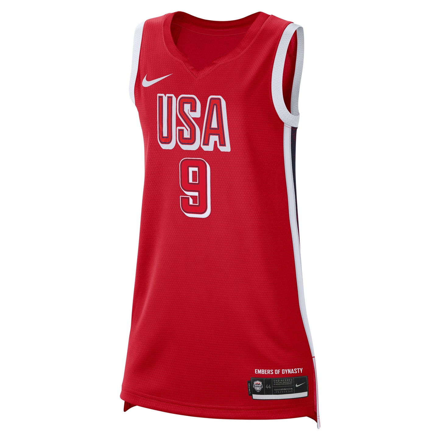 Unisex USA Basketball A'ja Wilson Nike Red 2026 FIBA Women's World Cup Swingman Jersey