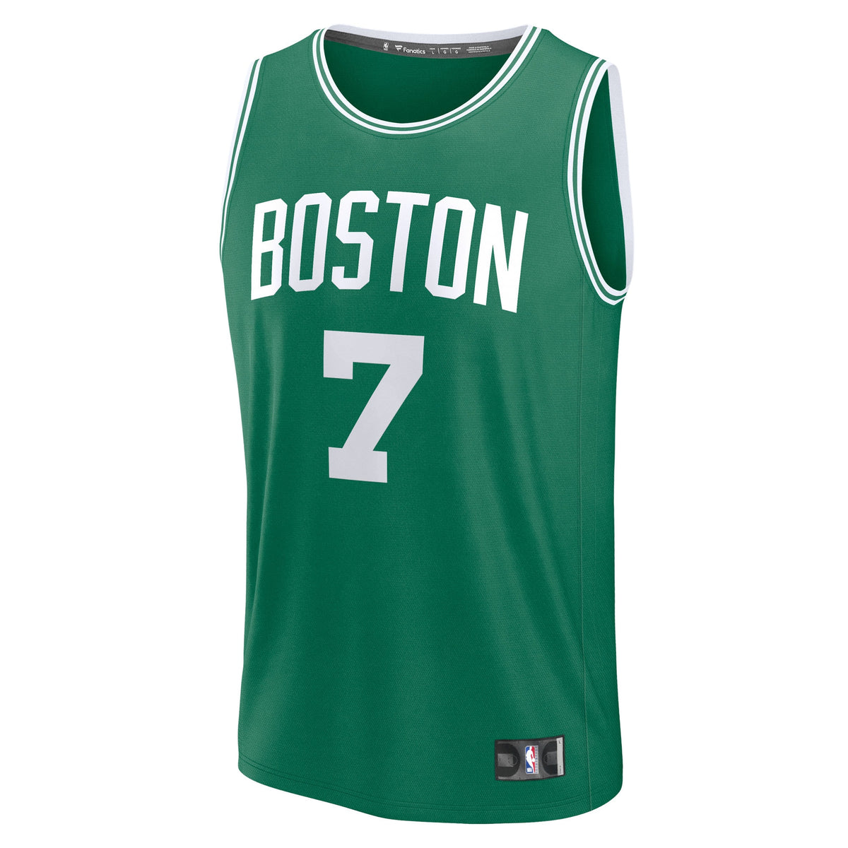 Youth Boston Celtics Jaylen Brown Fanatics Kelly Green Fast Break Replica Player Jersey - Icon Edition