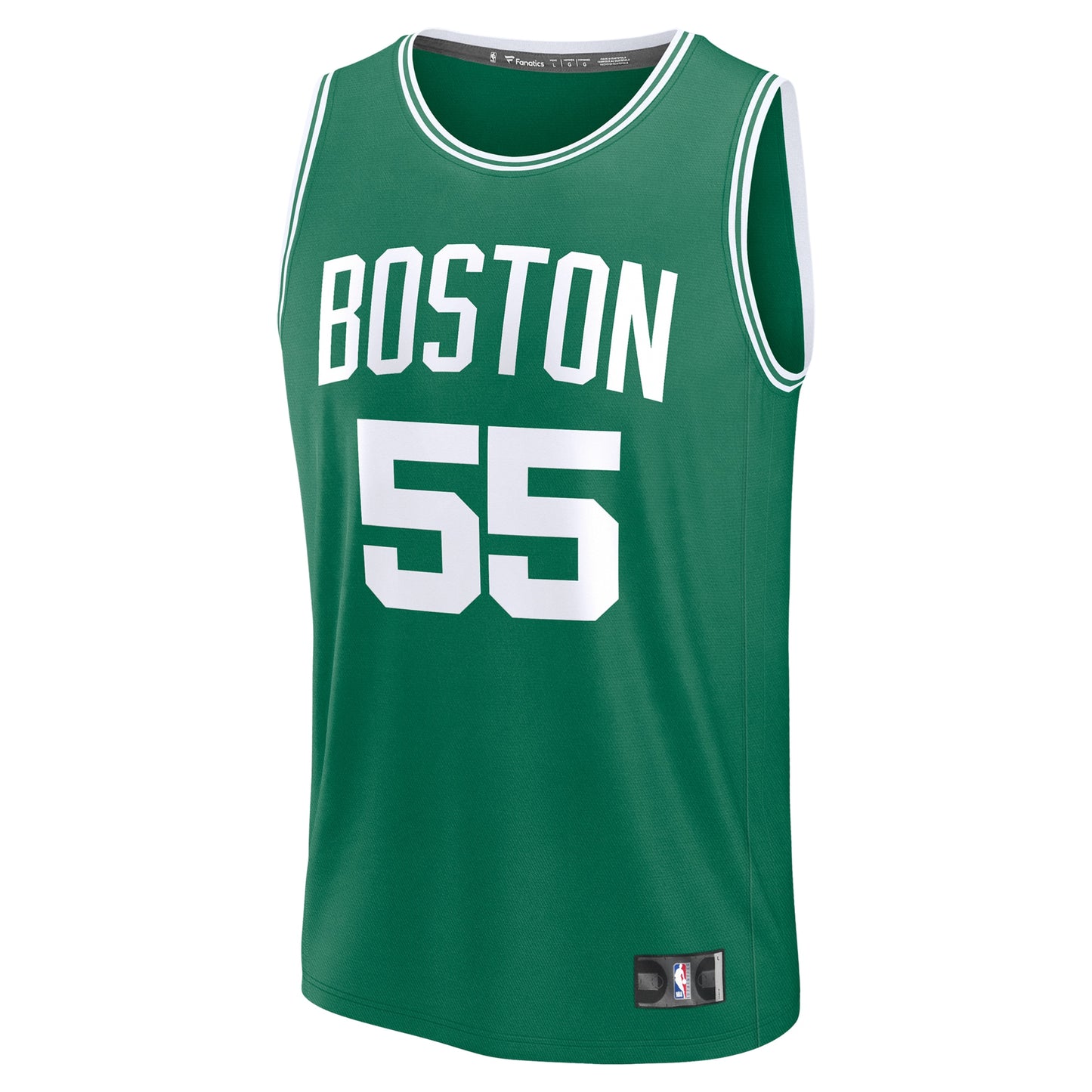 Men's Boston Celtics Baylor Scheierman Fanatics Kelly Green 2024 NBA Draft Fast Break Player Jersey - Icon Edition