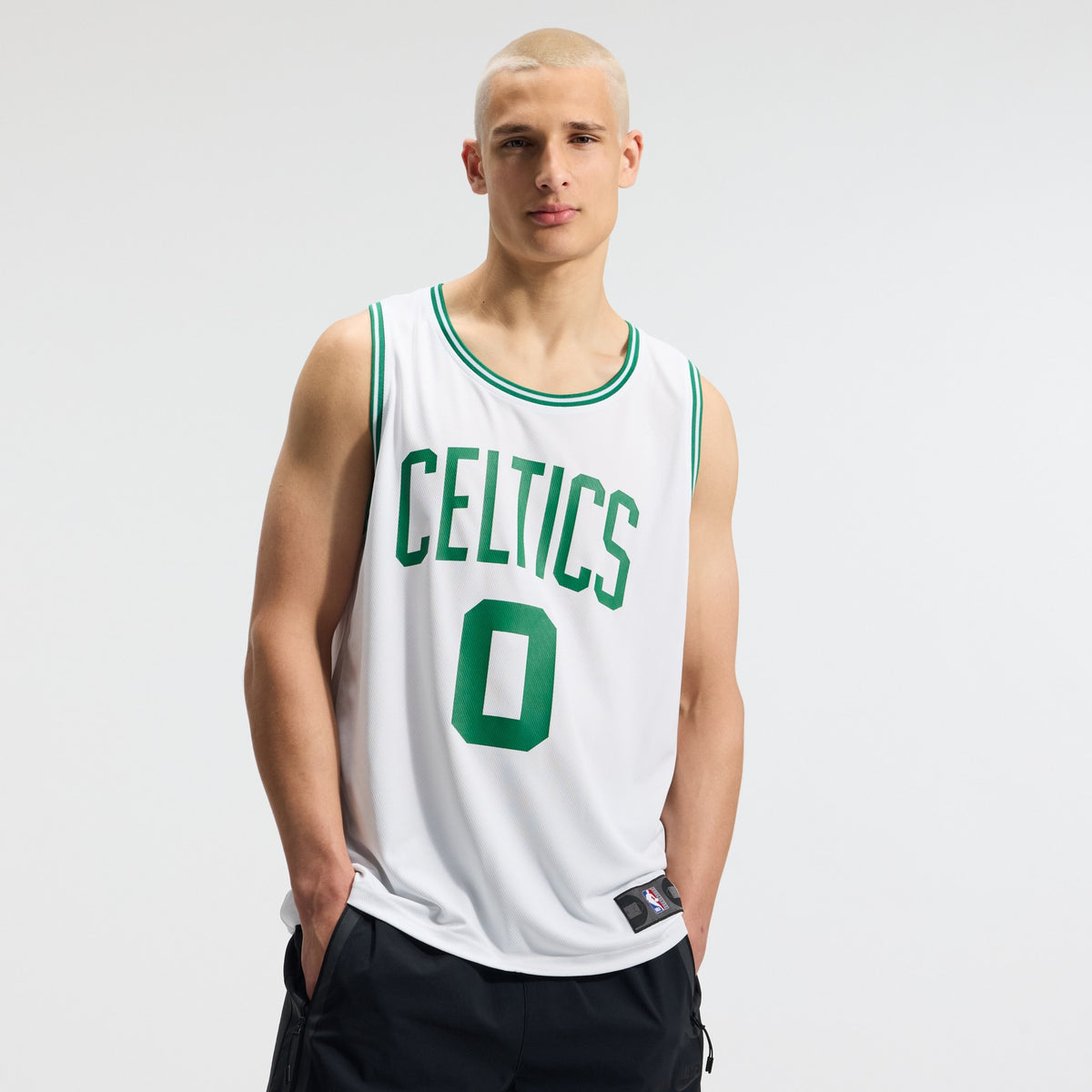 Men's Boston Celtics Jayson Tatum Fanatics White Fast Break Replica Player Jersey - Association Edition