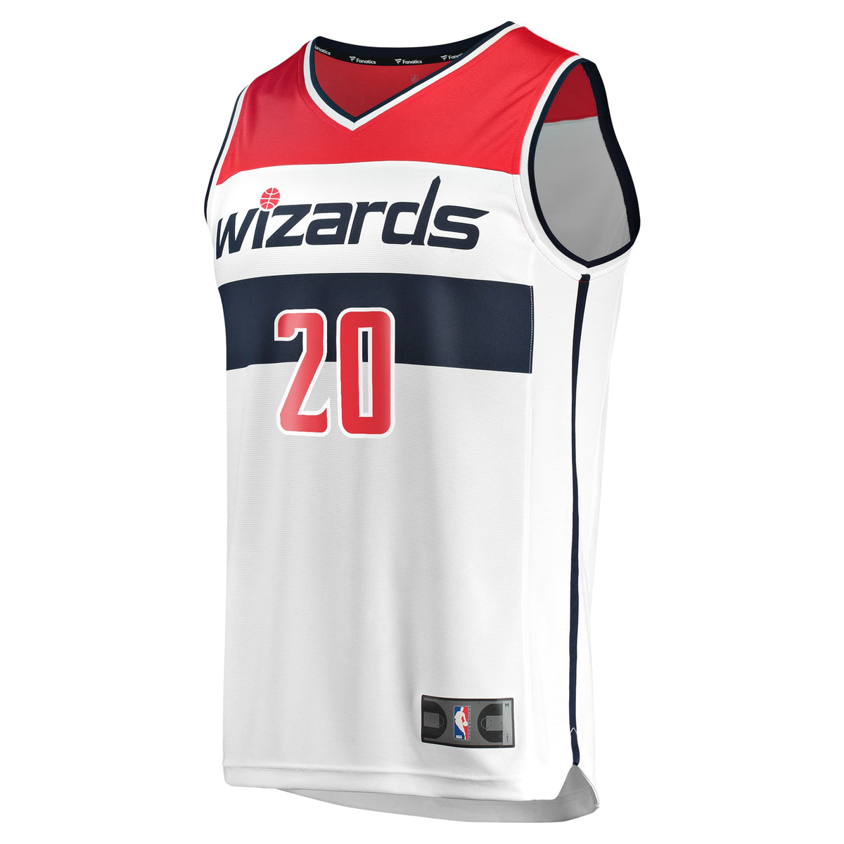 Youth Washington Wizards Alexandre Sarr Fanatics White Fast Break Replica Player Jersey - Association Edition