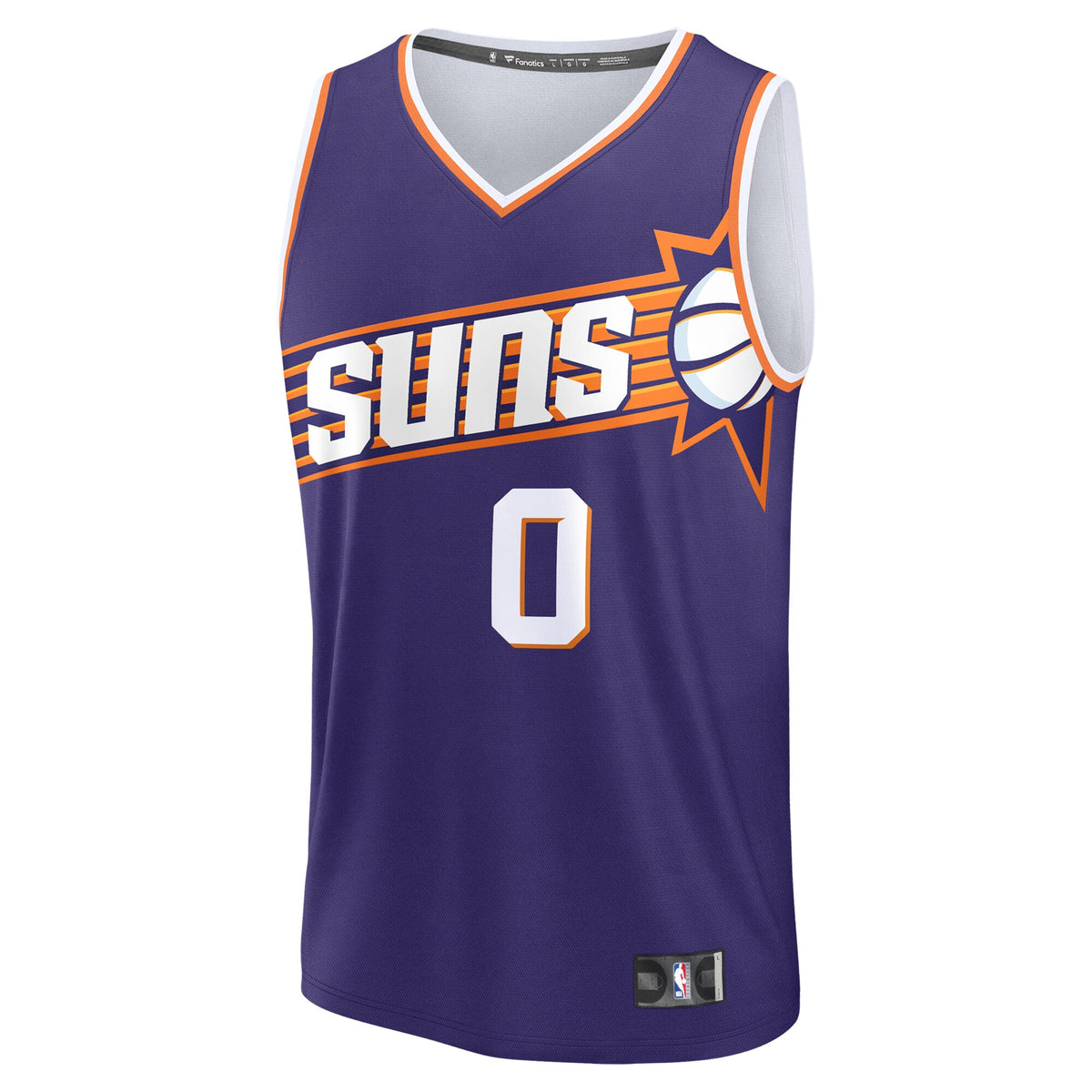 Youth Phoenix Suns Ryan Dunn  Fanatics Purple 2024 NBA Draft Fast Break Player Jersey - Icon Edition