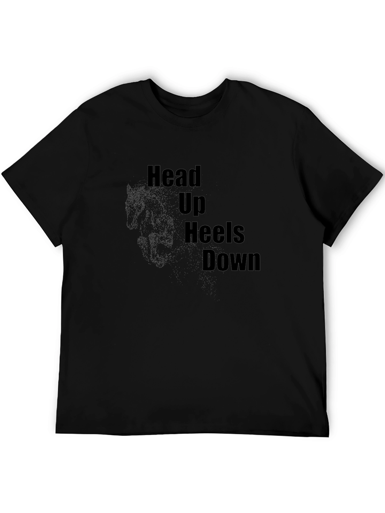 Equestrian T-Shirt - Head Up Heels Down