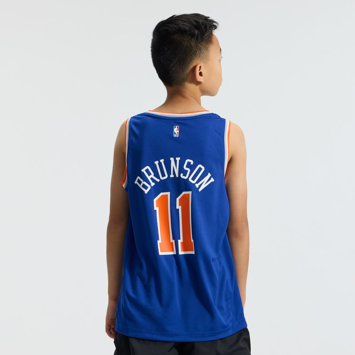 Youth New York Knicks Jalen Brunson Fanatics Blue Fast Break Replica Player Jersey - Icon Edition
