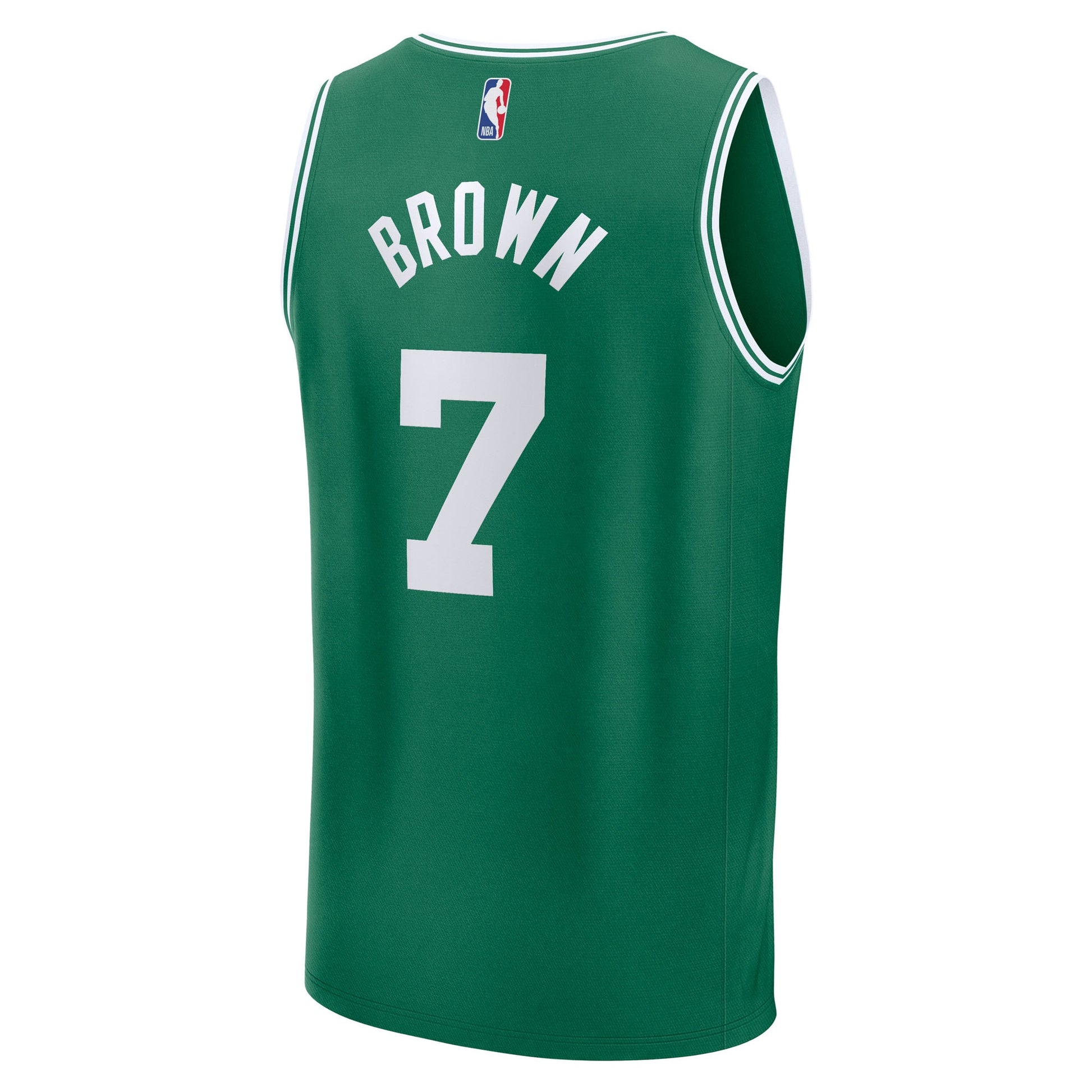 Men's Boston Celtics Jaylen Brown Fanatics Kelly Green Fast Break Replica Player Jersey - Icon Edition