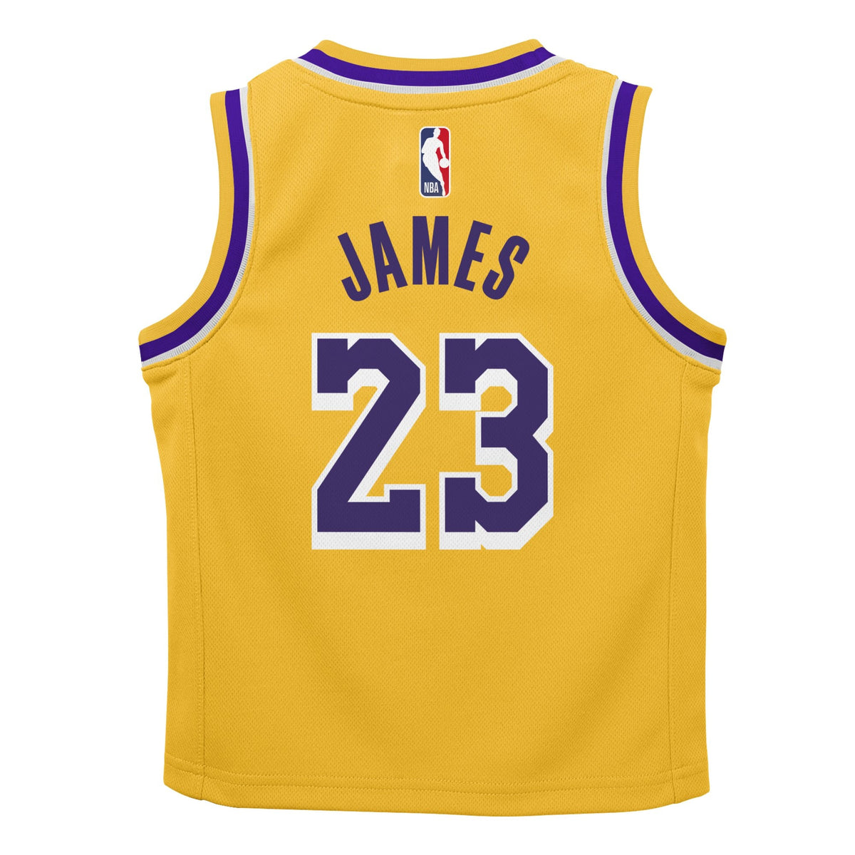 Preschool Los Angeles Lakers LeBron James Nike Gold Dri-FIT Swingman Player Jersey - Icon Edition