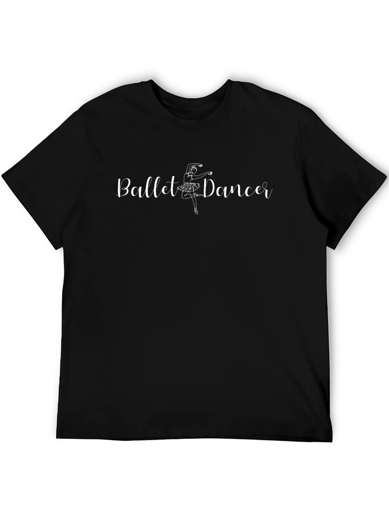 Ballet Dancer Graphic Tee - Black T-Shirt