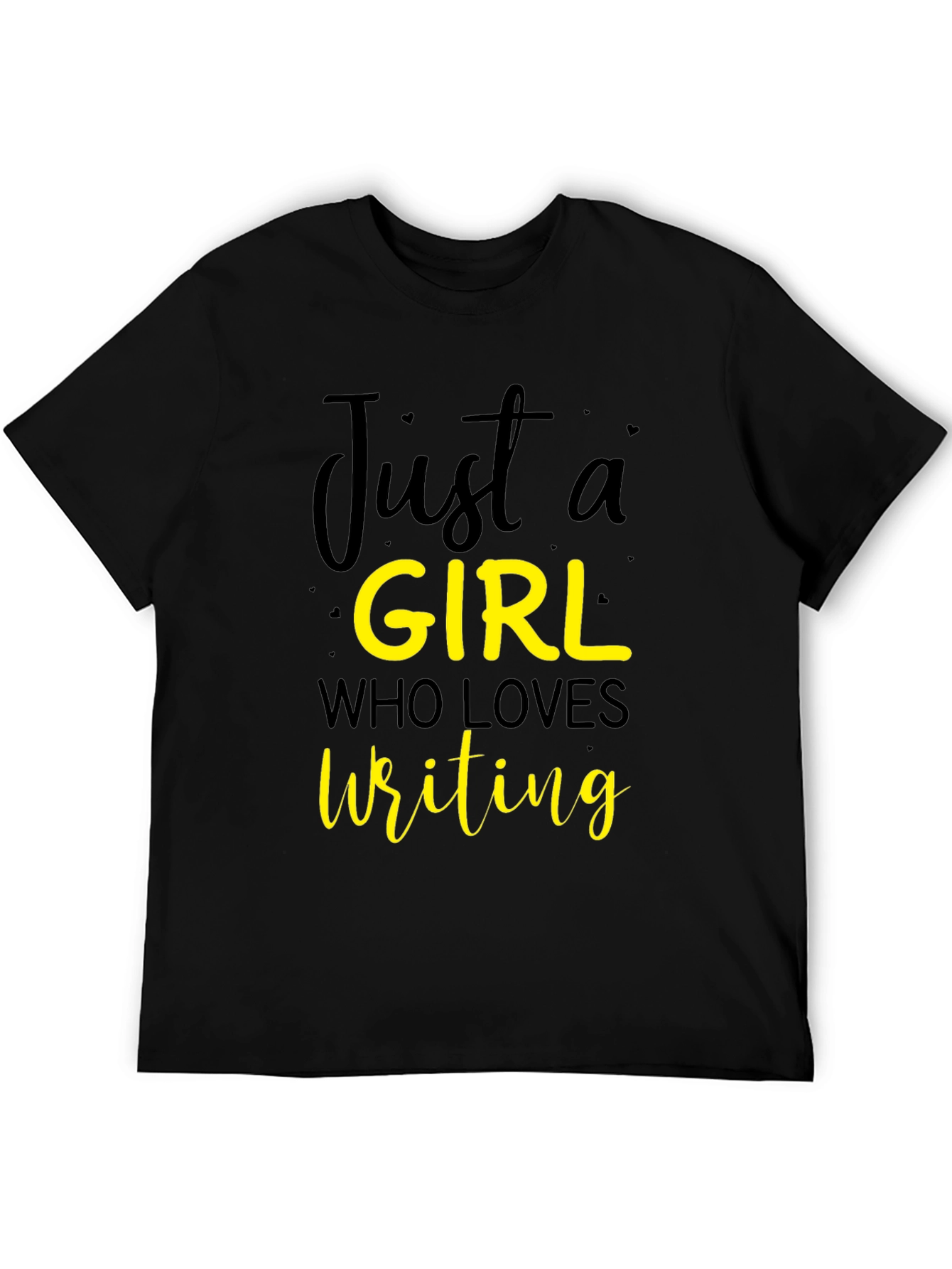 Just a Girl Who Loves Writing T-Shirt