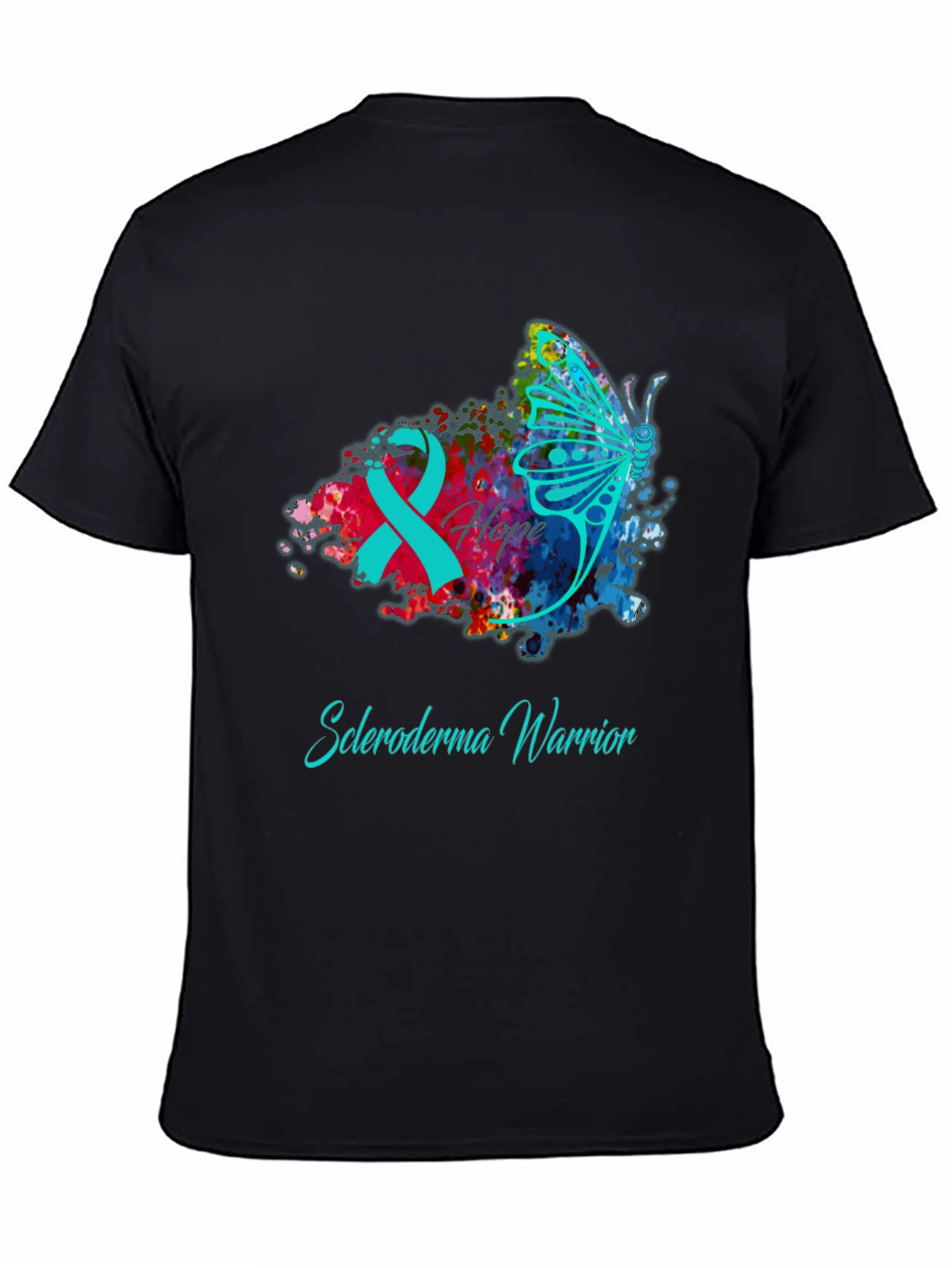 Scleroderma Warrior T-Shirt - Hope Butterfly