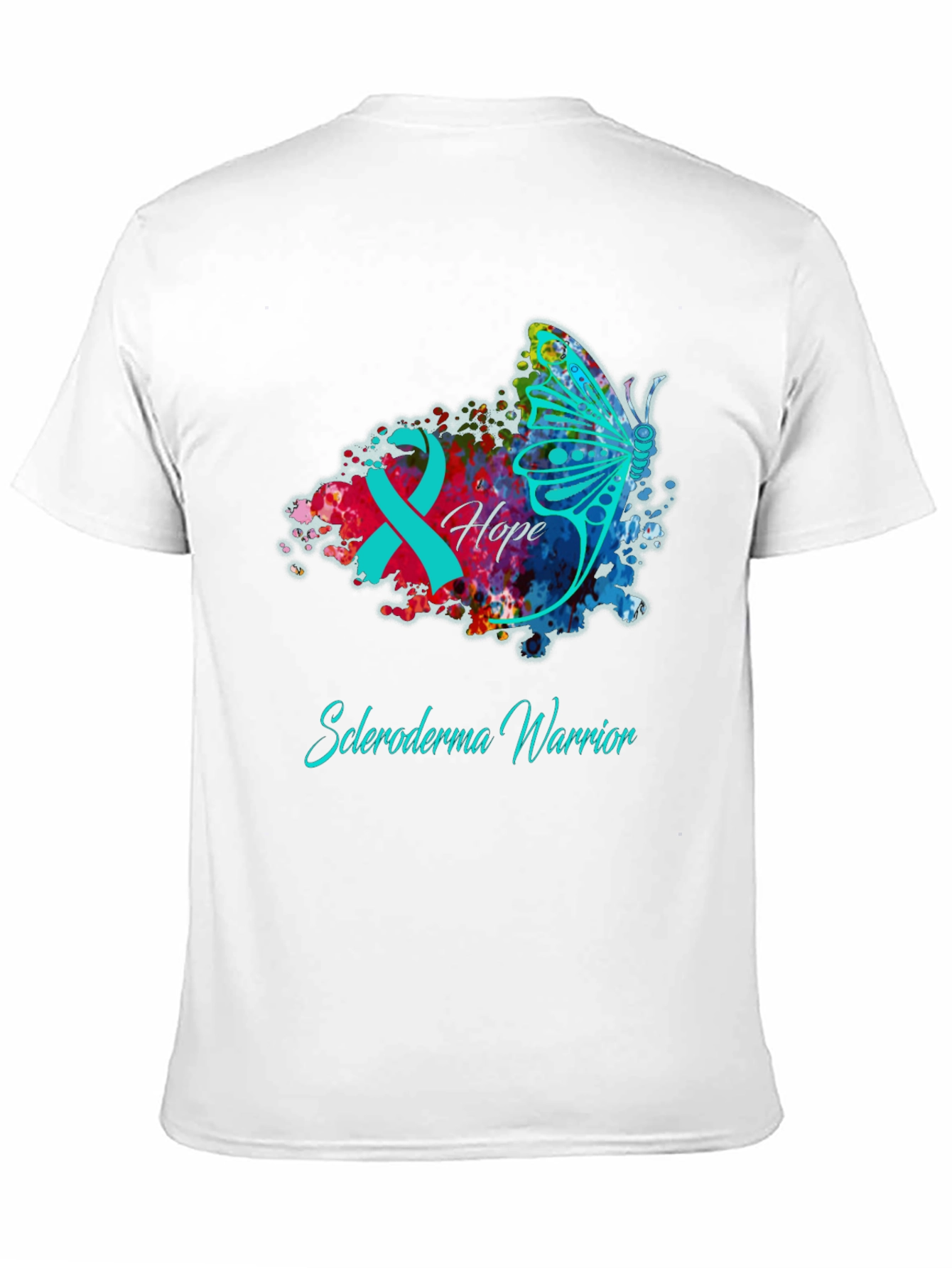 Scleroderma Warrior T-Shirt - Hope Butterfly