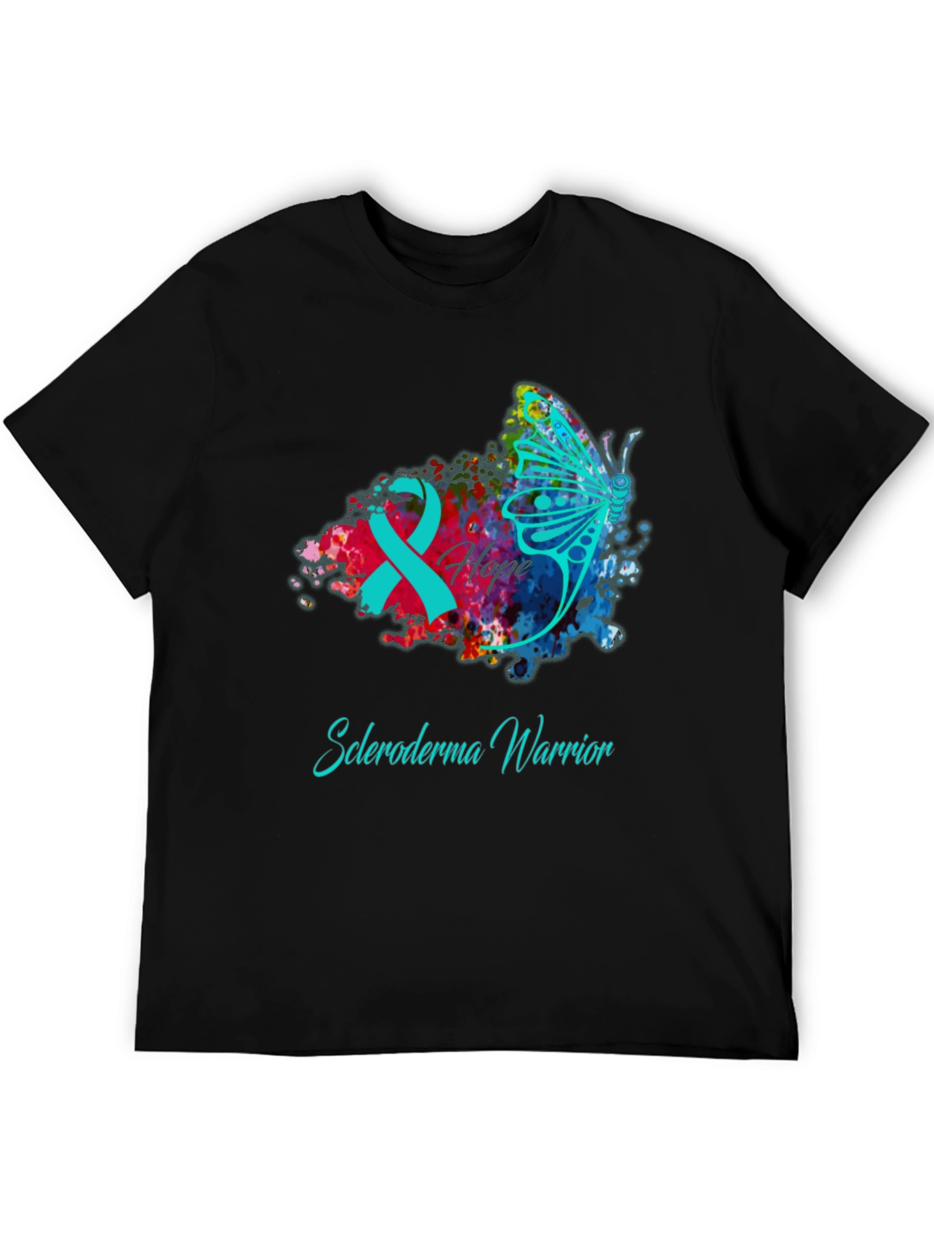 Scleroderma Warrior T-Shirt - Hope Butterfly
