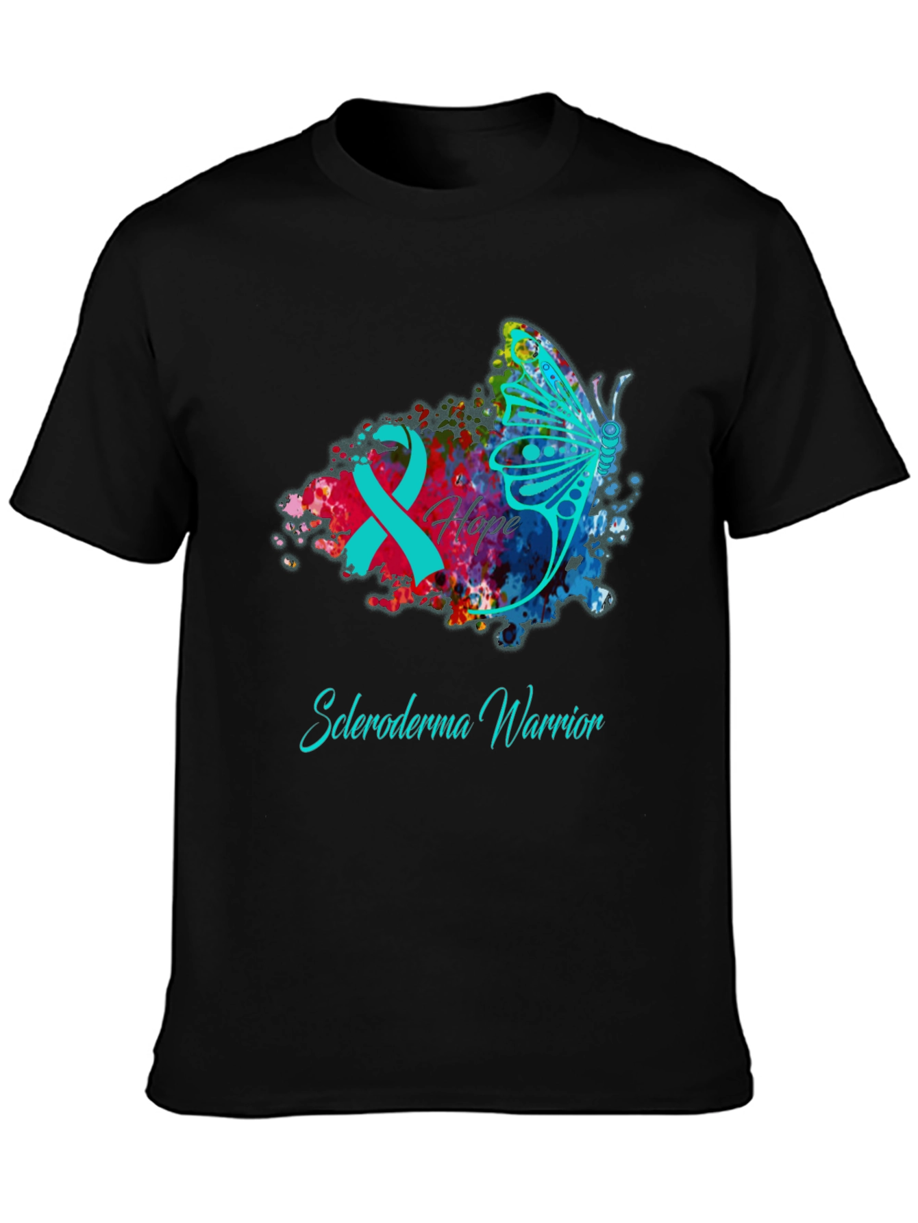 Scleroderma Warrior T-Shirt - Hope Butterfly
