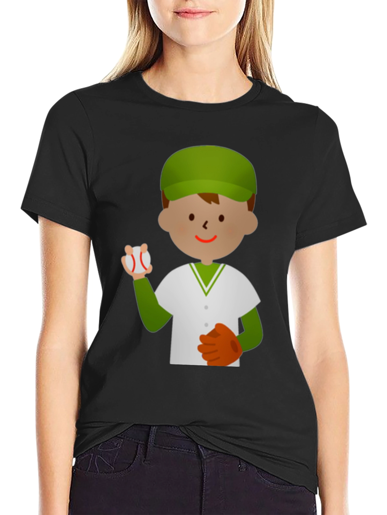 Baseball Boy Graphic Tee