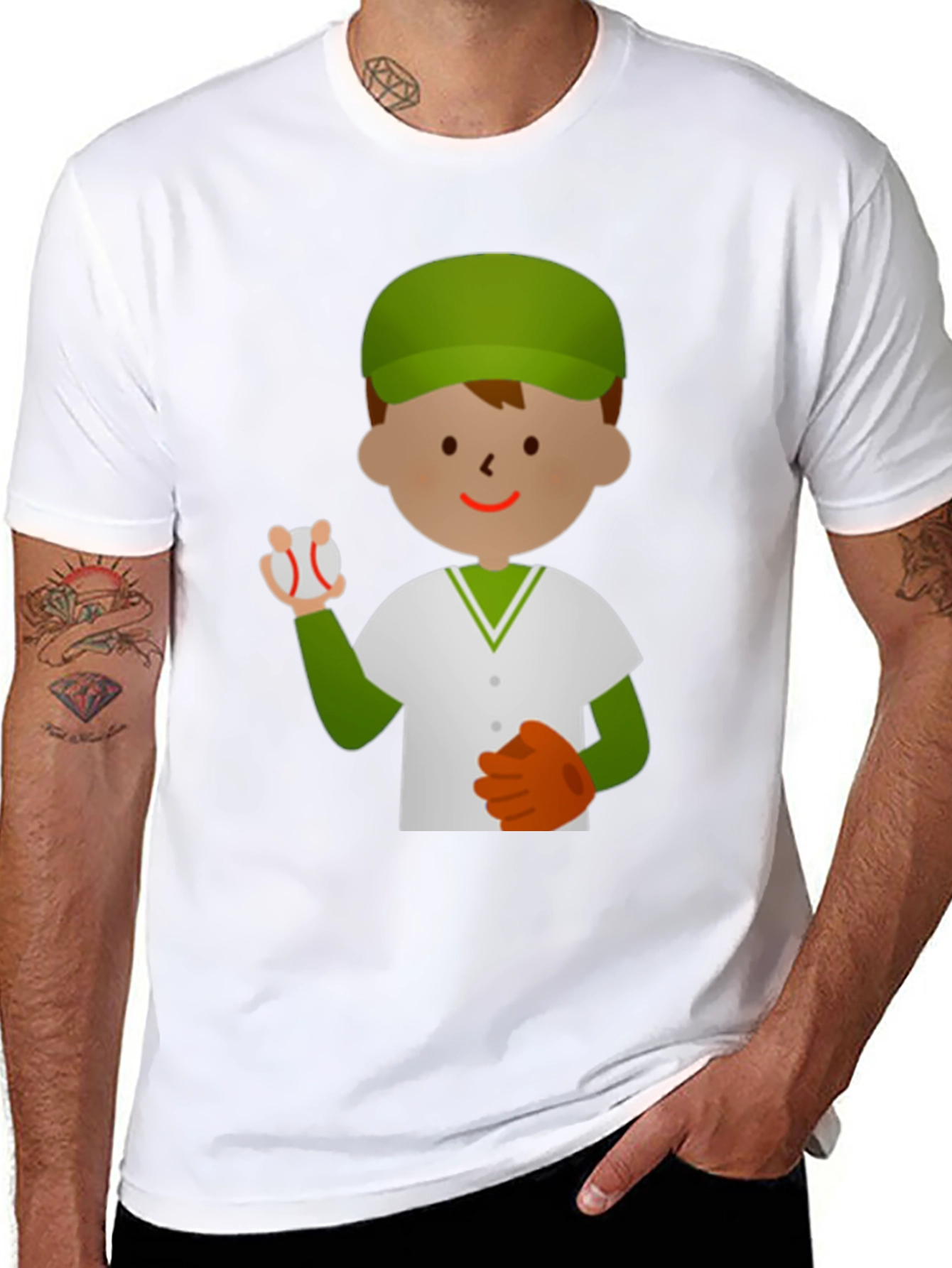 Baseball Boy Graphic Tee