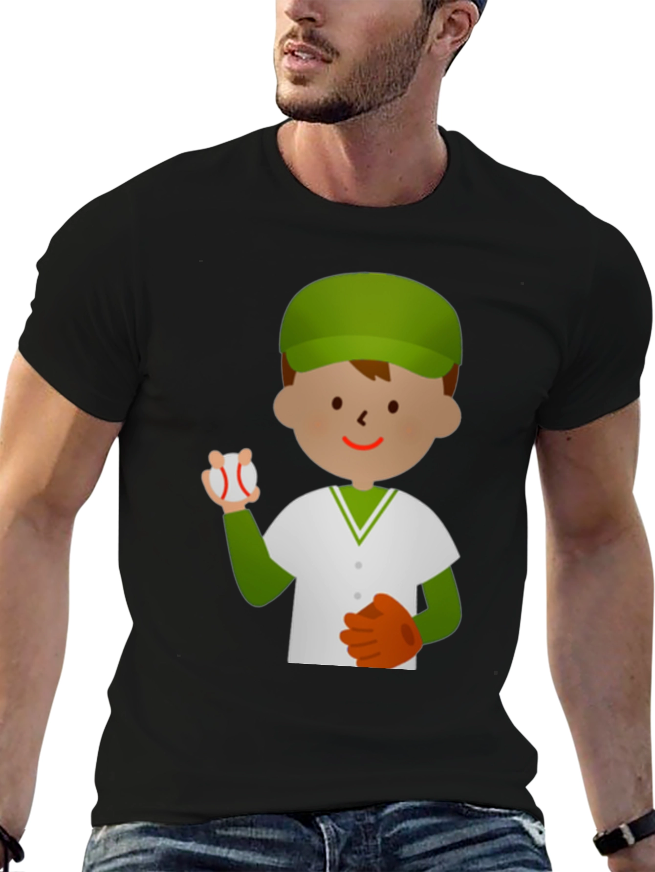 Baseball Boy Graphic Tee