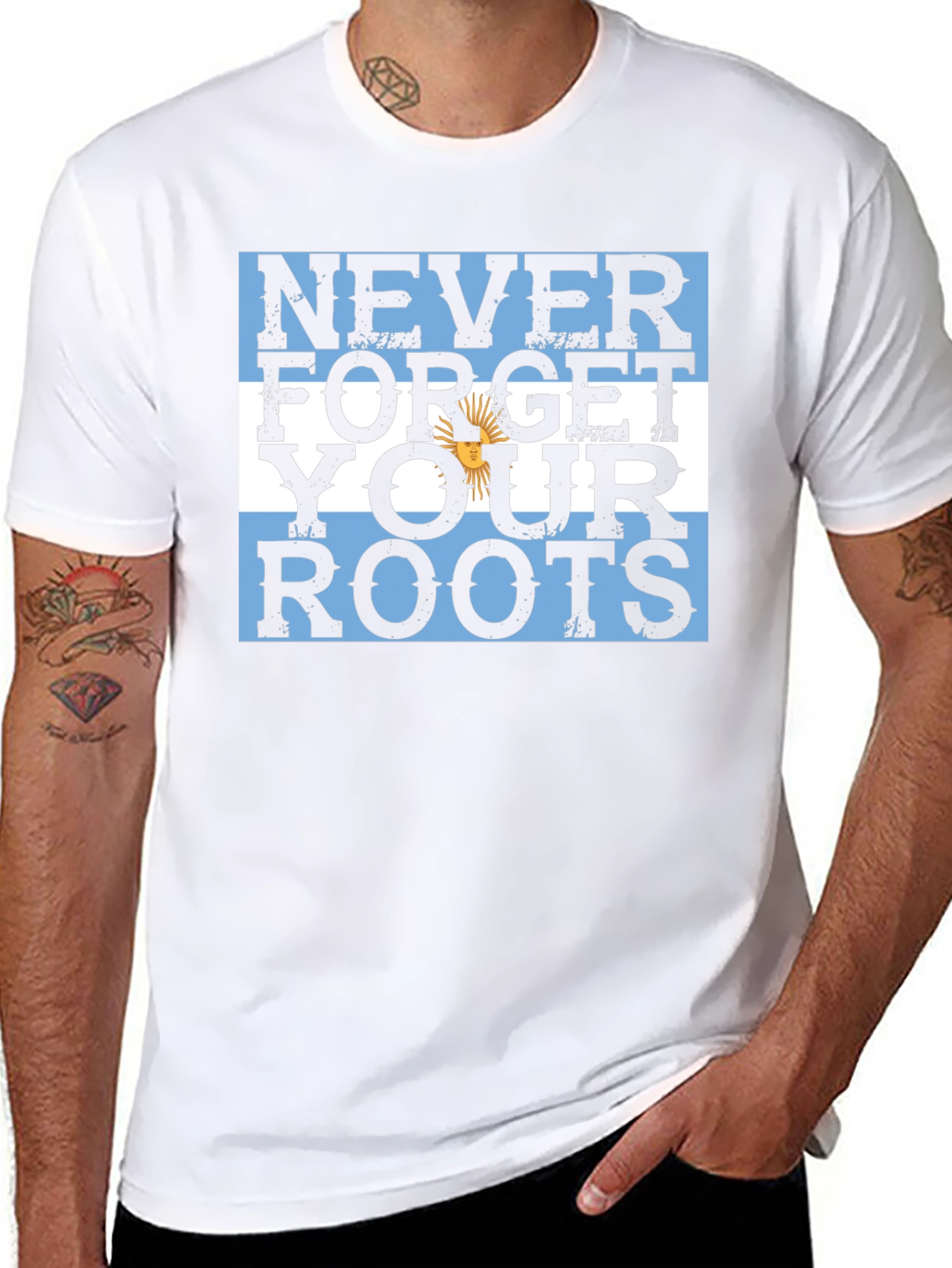 Argentina Roots T-Shirt - Never Forget