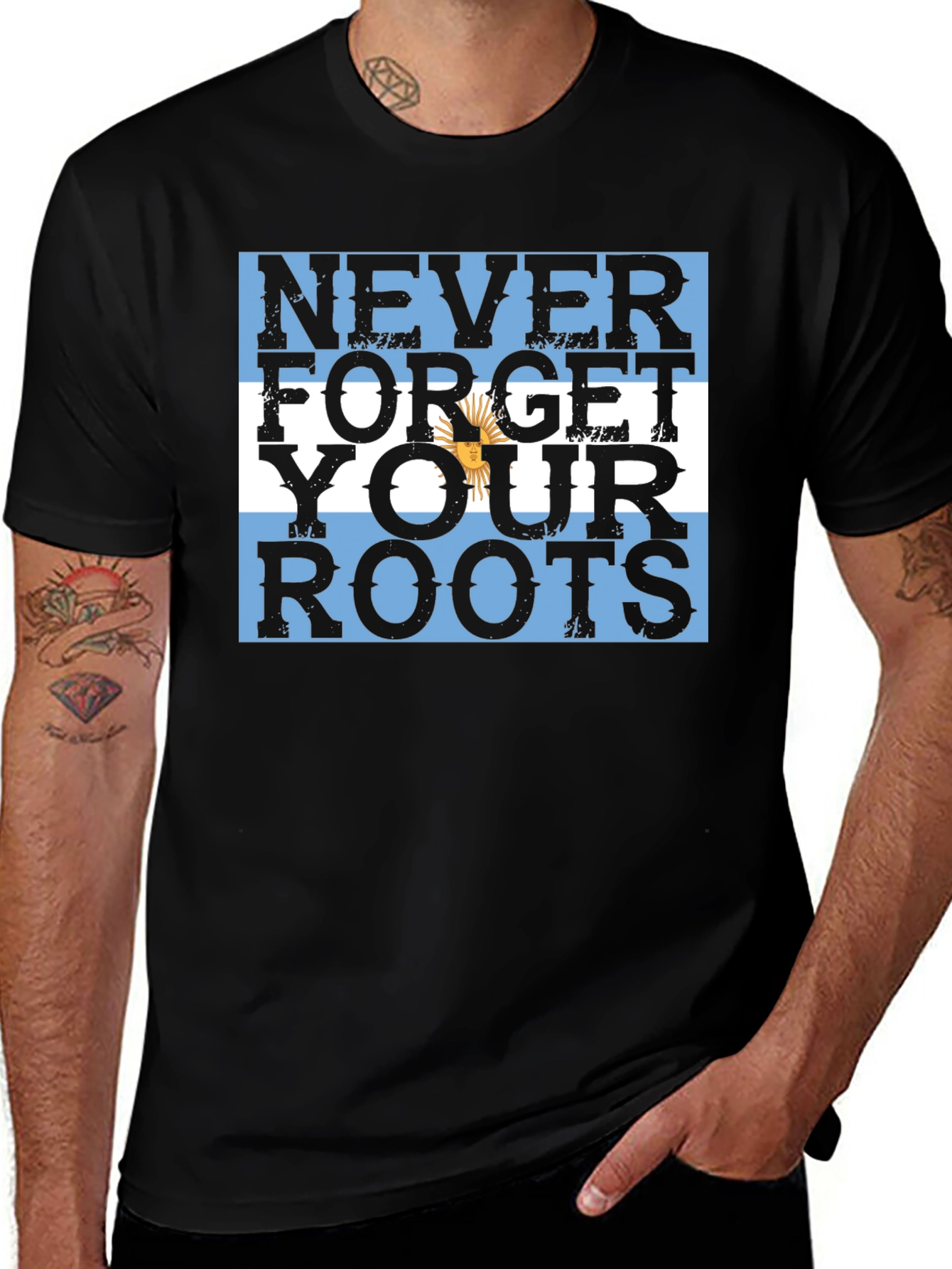 Argentina Roots T-Shirt - Never Forget