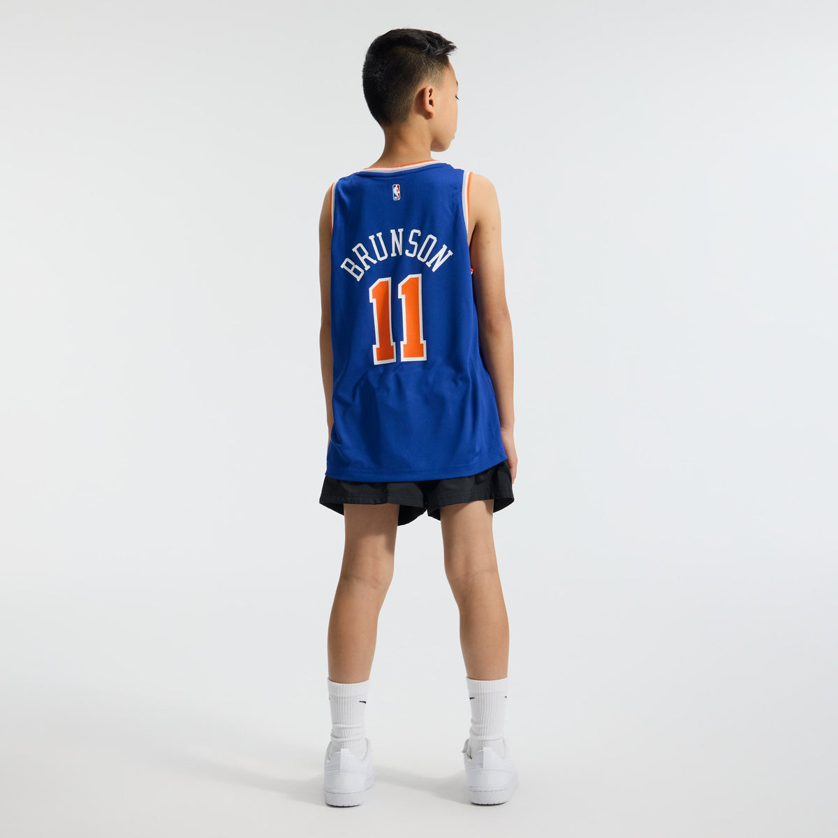 Youth New York Knicks Jalen Brunson Fanatics Blue Fast Break Replica Player Jersey - Icon Edition