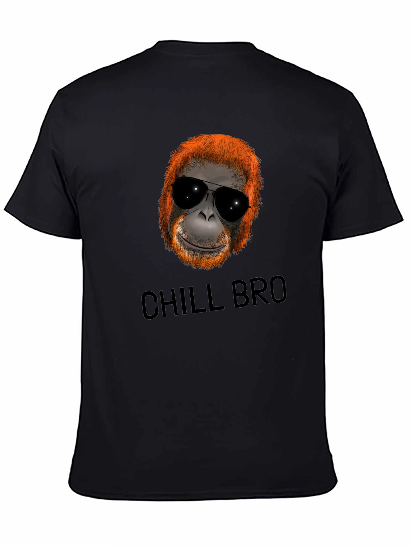 Chill Bro Orangutan Graphic Tee