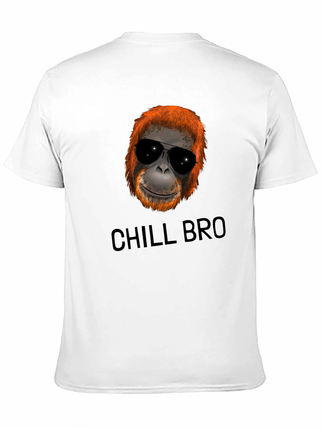 Chill Bro Orangutan Graphic Tee