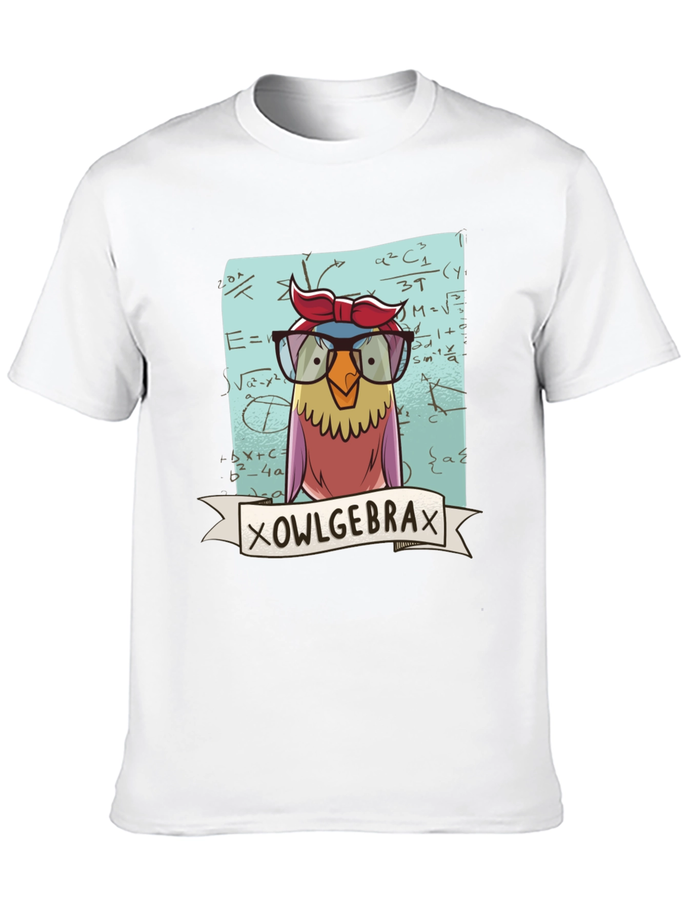 Xowlgebra T-Shirt - Math Owl Graphic Tee